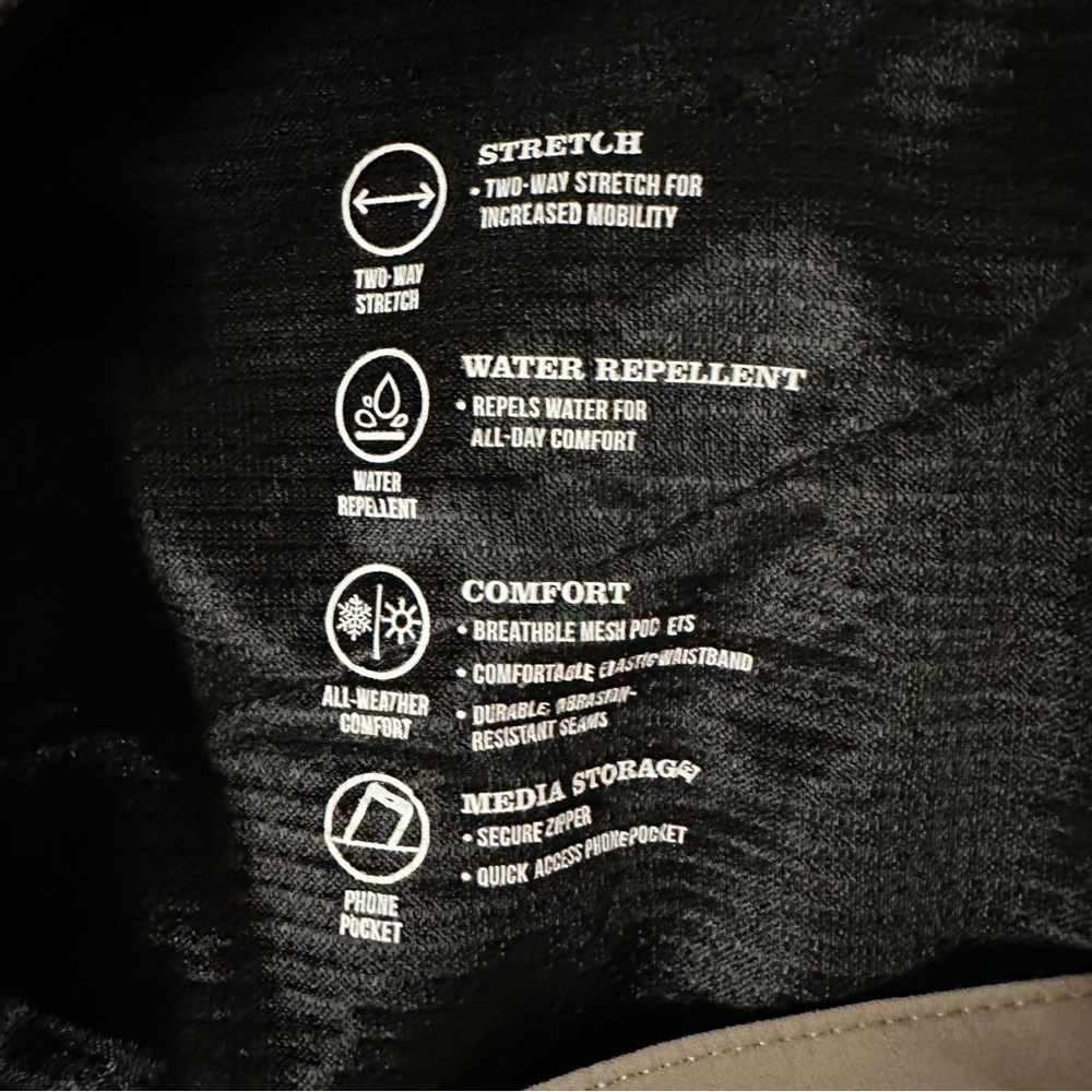 Orvis Men's Stretch Tech/Trek Pants 34x30 - Picture 6 of 11